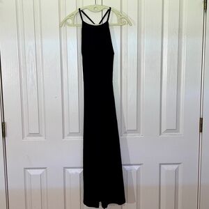 🇺🇸 LADIES BLACK JUMPER WITH LACE BACK SIZE SMALL